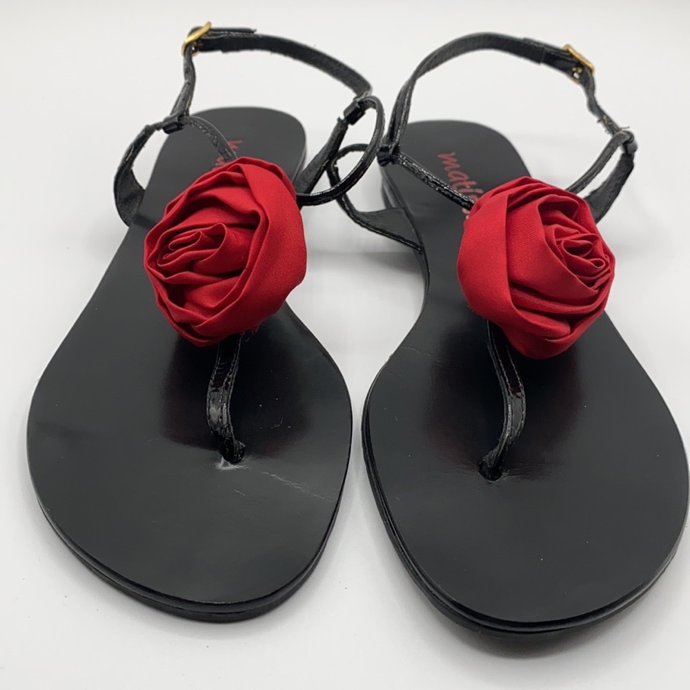 Matisse Rosette woman’s flat sandals size 6 M - Picture 2 of 12